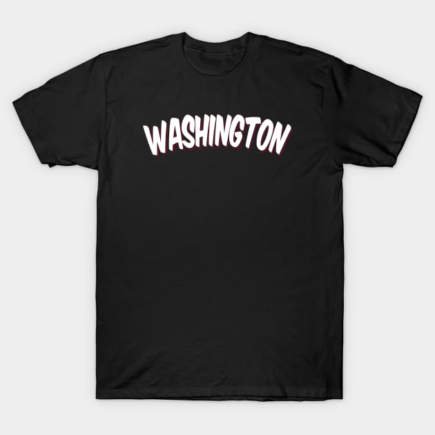 Washington T-Shirt by ProjectX23Red